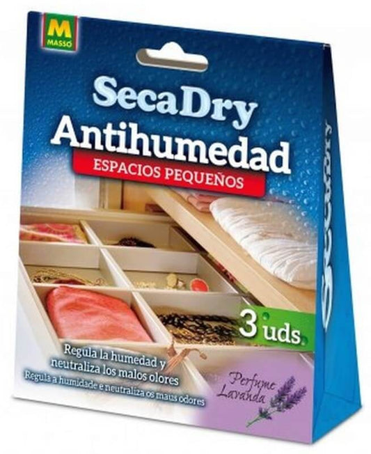 Masso Secadry Antihumedad Lavanda 3 Und