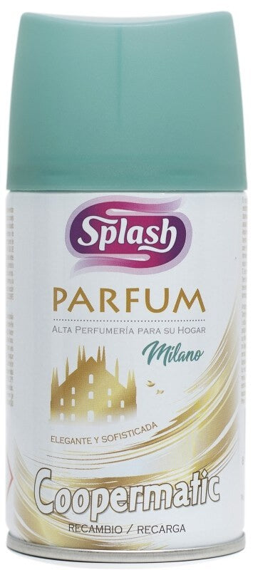 Splash Ambientador Coopermatic Parfum Milano Recarga 250 ml - Elegancia Sofisticada para tu Hogar