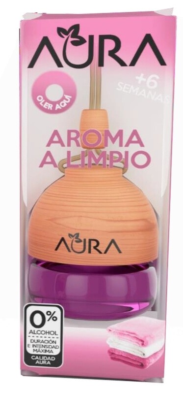 Aura Ambientador Coche Aroma Limpio 5 Ml