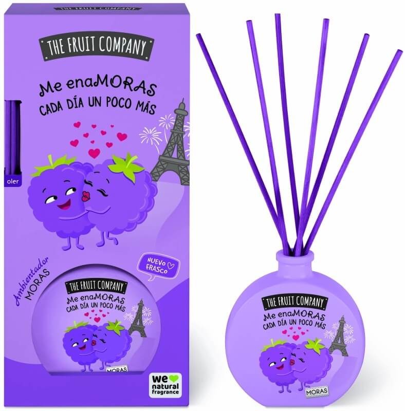 The Fruit Company Ambientador Mikado Moras 40 ml – Aroma Dulce y Envolvente para tu Hogar