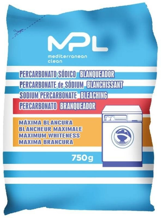 MPL Percarbonato Sódico Blanqueador 750G – Potencia la limpieza y el brillo de tu ropa