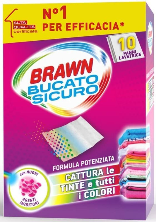 Brawn Toallitas Atrapa Color 10U