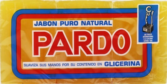 Pardo Jabón Puro Natural Glicerina 250g PK3
