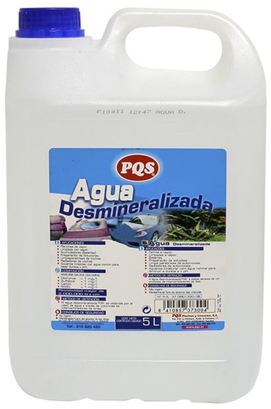 PQS Agua Desmineralizada 5L