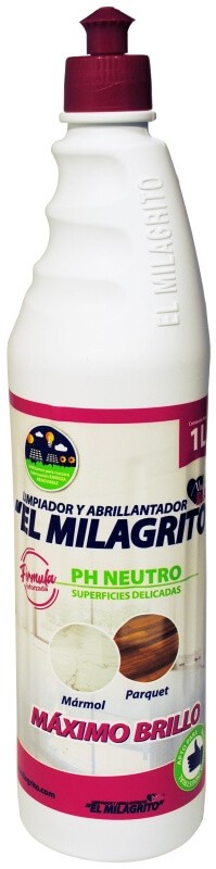 El Milagrito Limpiador y Abrillantador pH Neutro 1L