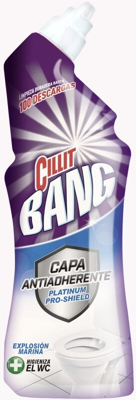 Cillit Bang WC Power Manchas Difíciles 700 ml - Potente Limpiador para Inodoros