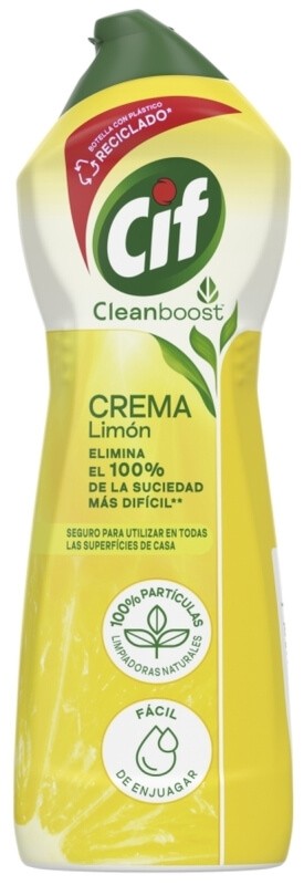 Cif Limpiador Crema Limón 750 Ml