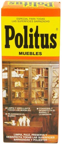 Politus Limpiador y Abrillantador para Muebles 170 ml