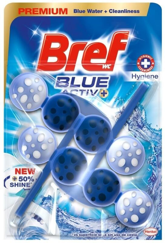 Bref WC Blue Activ+ 50 g DP – Limpieza e Higiene Premium para tu Inodoro