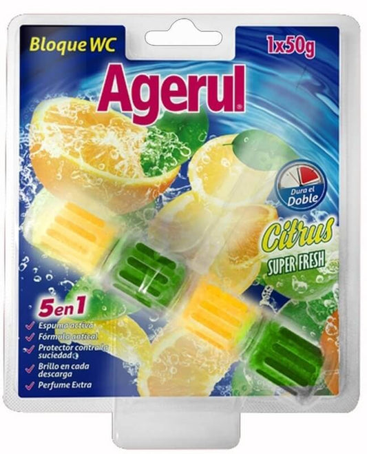 Agerul WC 5 en 1 Citrus Super Fresh 50 Gr