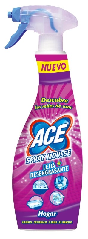 ACE Spray Mousse Lejía + Desengrasante 700 ml
