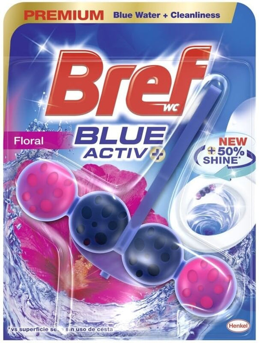 Bref WC Blue Active Floral 50G