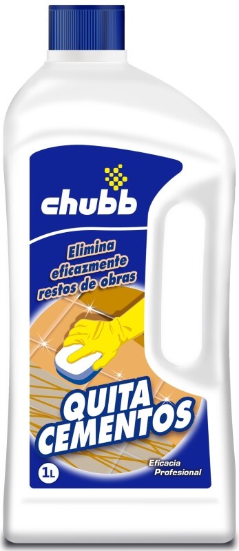 Chubb Quita Cementos 1L - Elimina Restos de Cemento con Eficiencia Profesional