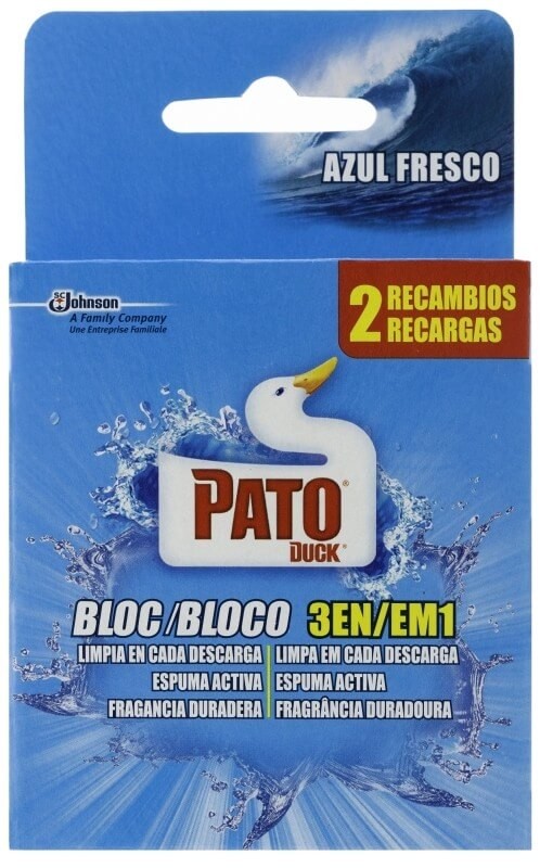 Pato WC Bloc Recambio Azul Fresco DP