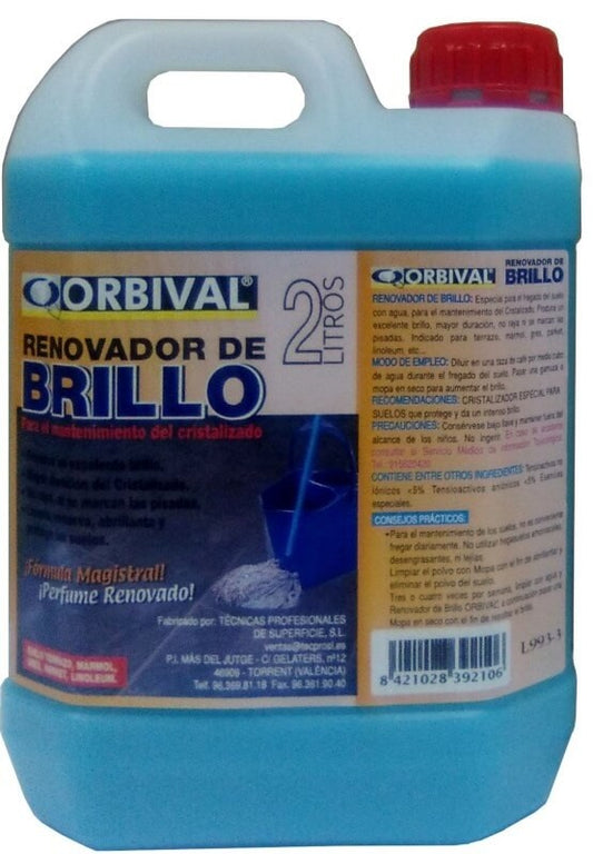 Orbival Abrillantador Renovador de Brillo 2L