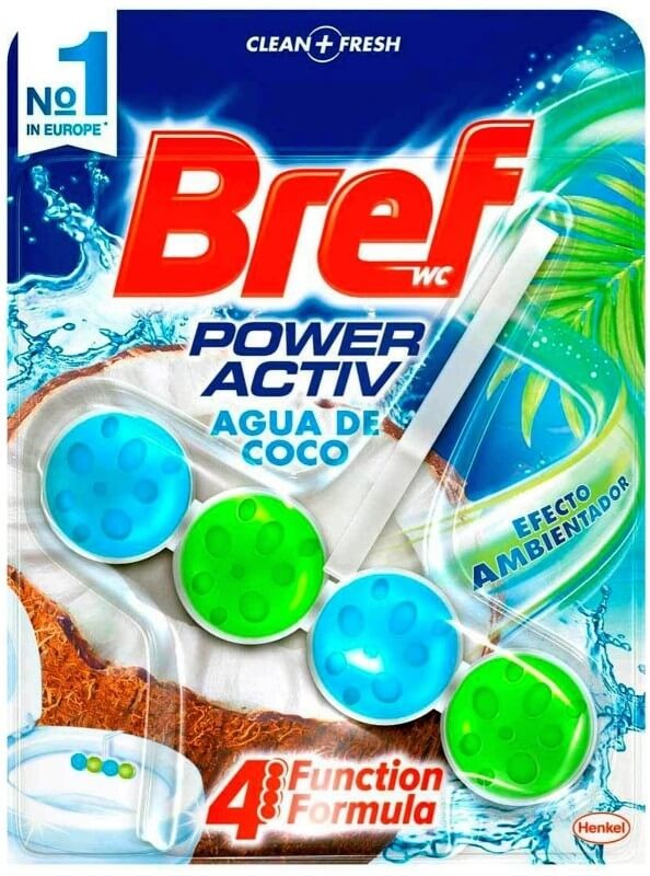 Bref Power Activ Agua de Coco 50 Gr