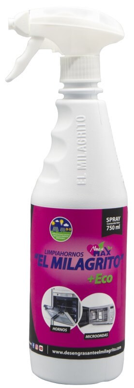 El Milagrito Limpiador de Hornos +Eco Spray 750 ml