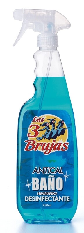 Las 3 Brujas Antical Baño Desinfectante 750 ml – Limpieza Eficaz y Brillante