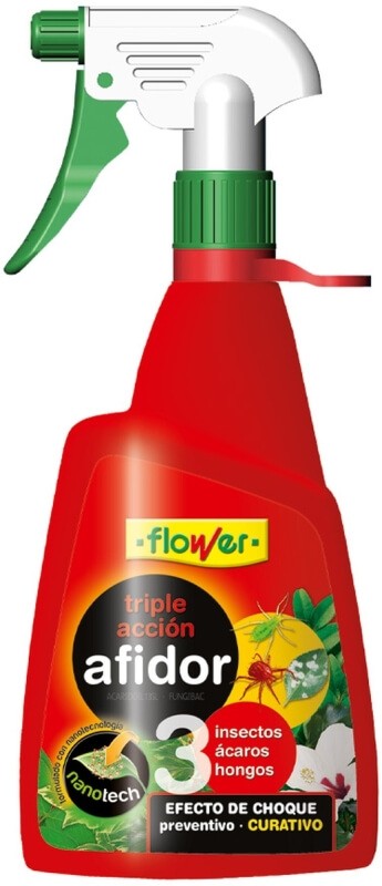 Flower Insecticida Triple Acción Afidor 450 ml - Protección Total para tus Plantas