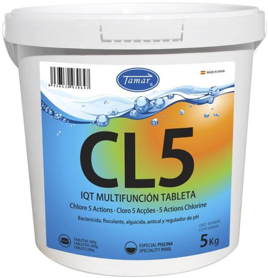 Tamar Cloro 5 Acciones 5 Kg