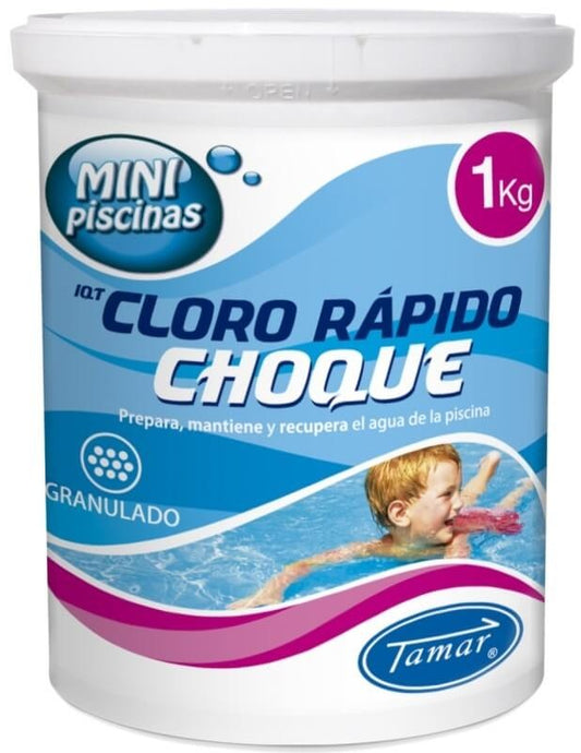 Tamar Minipiscinas Cloro Rápido Choque 1 Kg