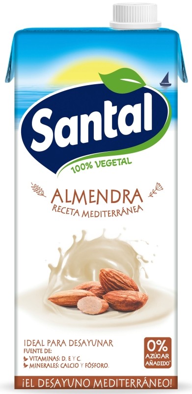 Santal Vegeral Almendra Pk 6 x 1 L