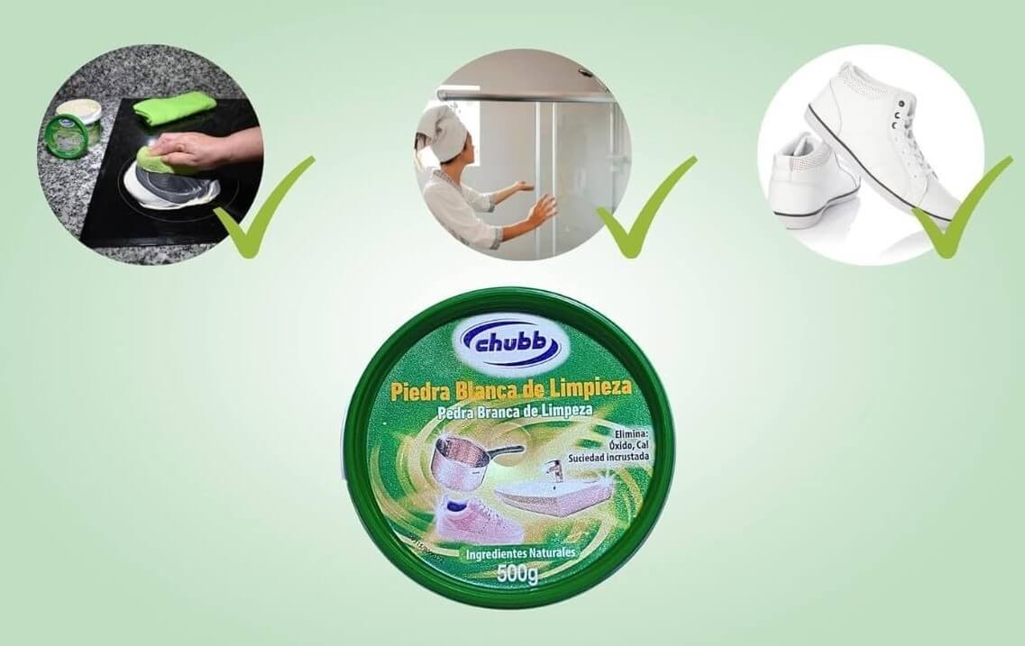 Chubb Piedra Blanca de Limpieza 500G