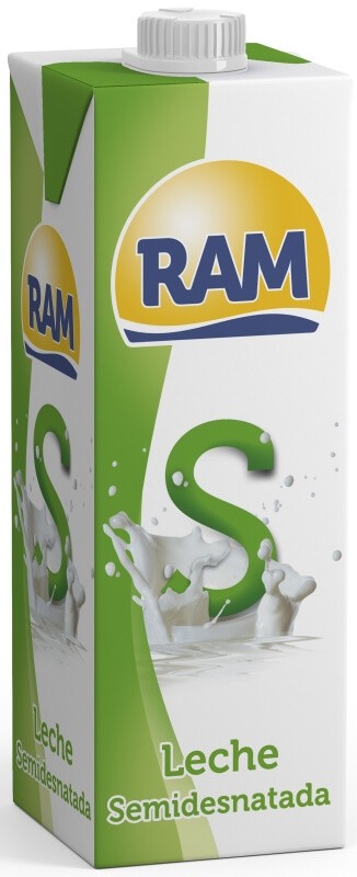Ram Leche Semidesnatada S Pk 6 x 1 L