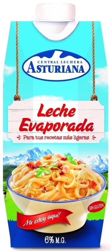 Asturiana Leche Evaporada 345 Gr