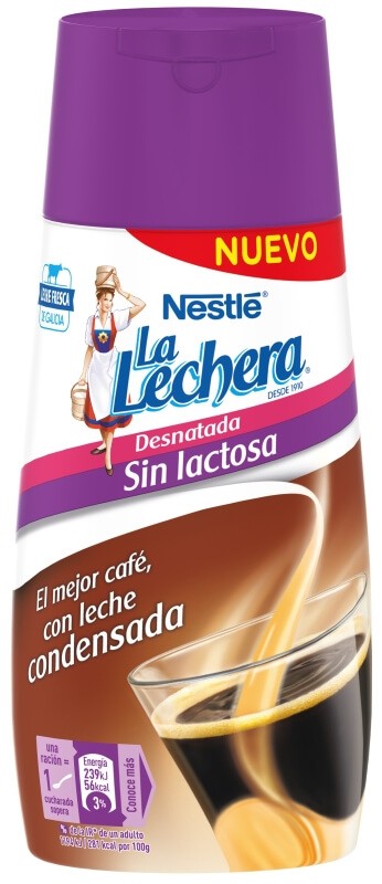 Nestlé Leche Desnatada Sin Lactosa 450 Gr