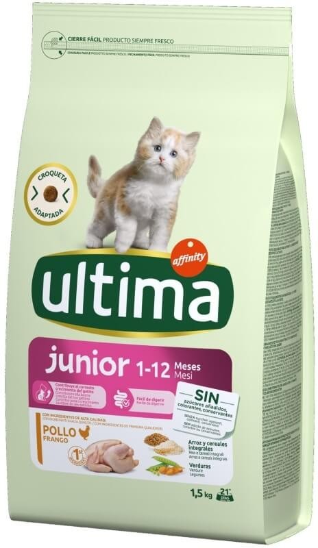 Ultima Junior 1-12 Meses Pollo 1,5 Kg