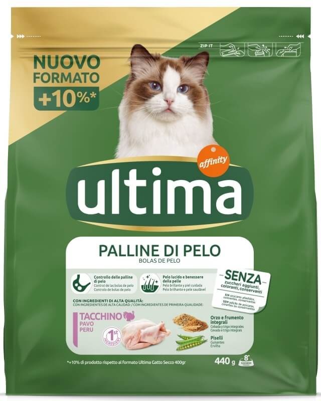 Ultima Pienso Gato Esterilizado Pavo/Pollo 440 gr