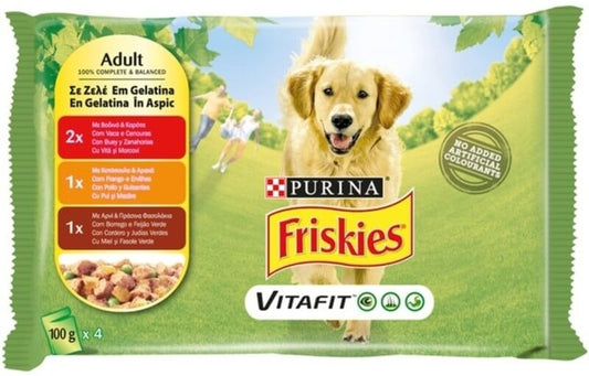Purina Friskies Multipack Gelatina 4x85g