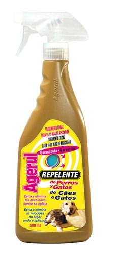 Agerul Repelente de Perros y Gatos 500 ml – Protege tu Hogar y Jardín de Manera Segura y Eficaz