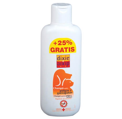 Dixie Champú Perro Pulgas y Garrapatas 500 ml