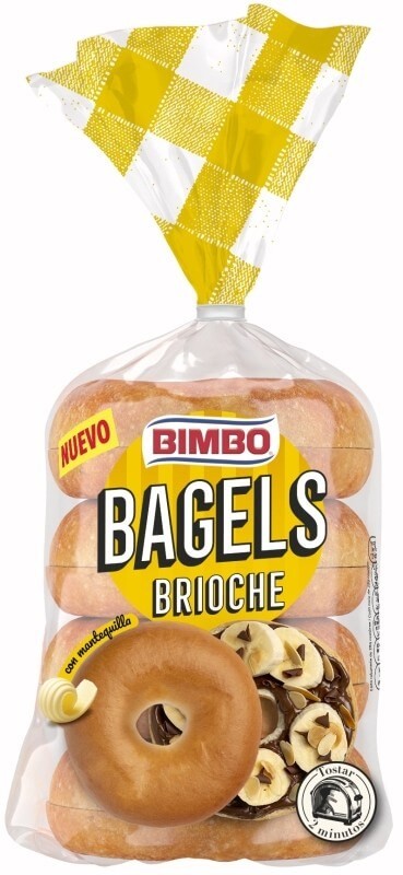 Bimbo Bagels Brioche 4U 300G
