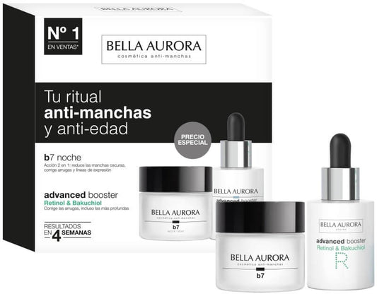 Bella Aurora Estuche  Antimanchas y Antiedad + Serum Noche