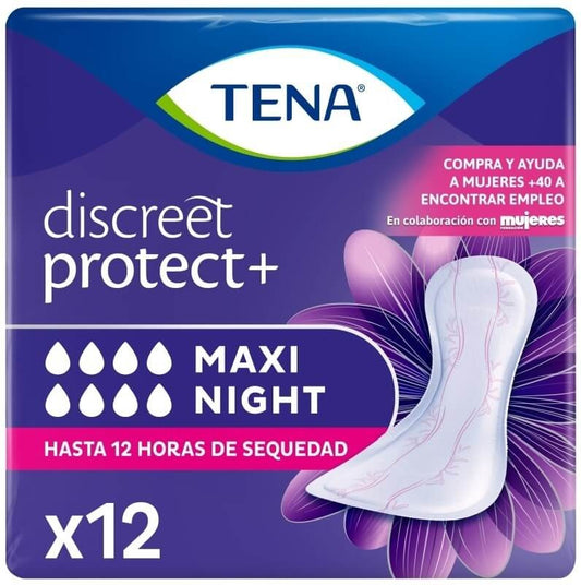 Tena Lady Discreet Protect+ Maxi Night 12 Unidades