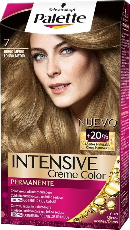 Palette Intensive Creme Color 7-0 Rubio Medio 1 ud