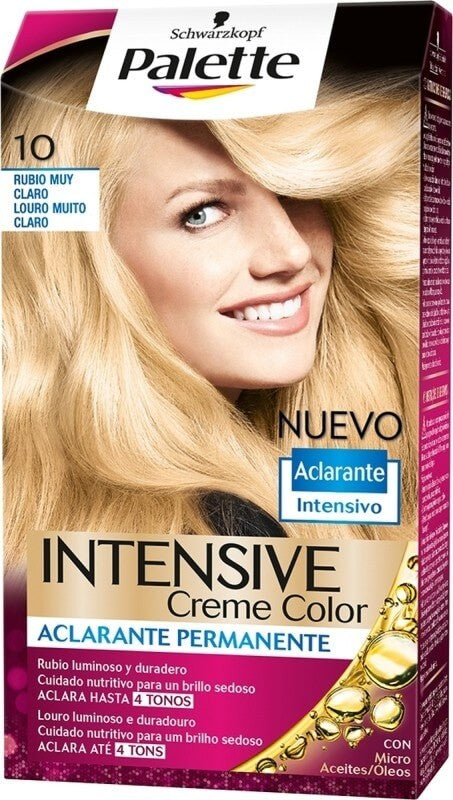 Palette Intensive Creme Color 10-0 Rubio Muy Claro