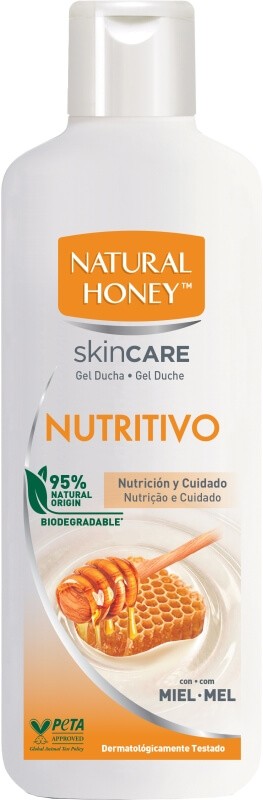 Natural Honey Gel Ducha Skincare Nutritivo Miel 650 Ml