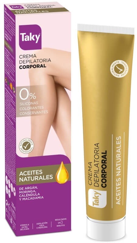 Taky Crema Depilatoria Corporal Aceites Naturales 200 ml