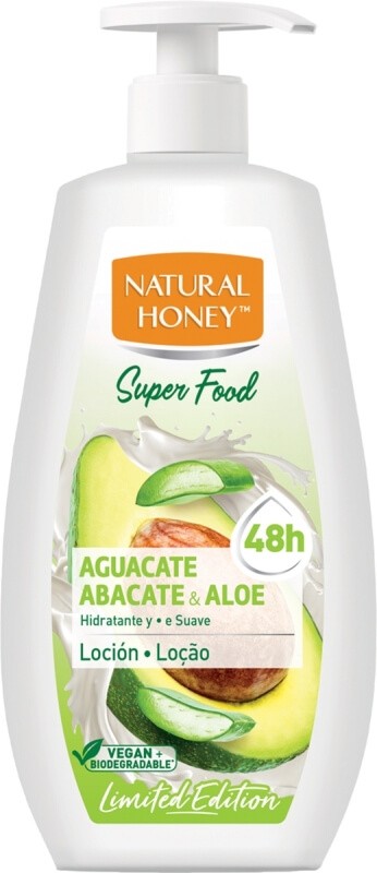 Natural Honey Loción Aguacate & Aloe 360 ml