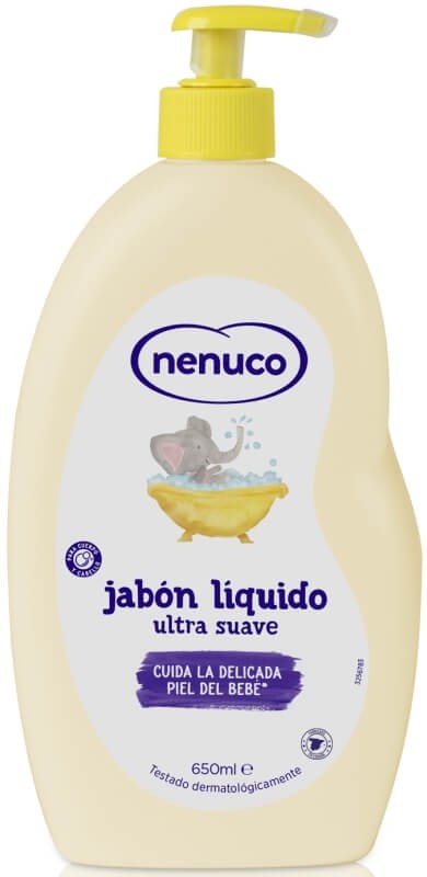Nenuco Jabón Líquido Ultra Suave 650 ml – Cuidado y Frescor para la Piel en Cada Día