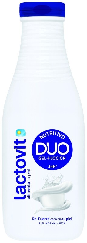 Lactovit Duo Nutritico Gel + Loción 600 Ml