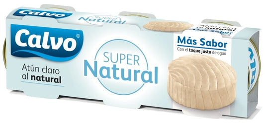Calvo Atún Claro al Natural Super Natural RO-65 PK3