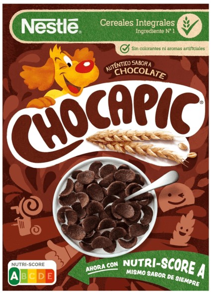 Nestlé Chocapic Cereales 375G - Delicioso Desayuno con Sabor a Chocolate