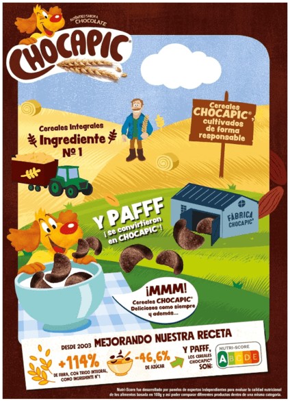 Nestlé Chocapic Cereales 375G - Delicioso Desayuno con Sabor a Chocolate