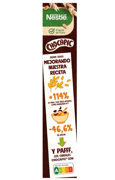 Nestlé Chocapic Cereales 375G - Delicioso Desayuno con Sabor a Chocolate