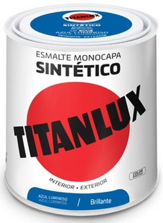 Titanlux Esmalte Monocapa Sintético Titanlux 250 Azul Luminoso 539